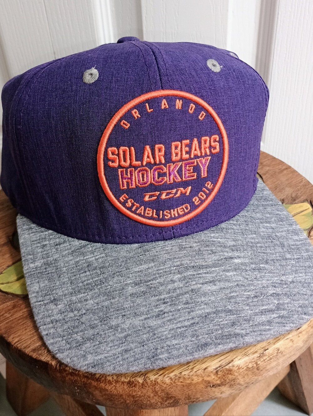Orlando Solar Bears ECHL Minor League Hockey Hat OS Rare CCM Adjustable Adult